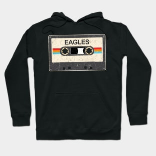 kurniamarga vintage cassette tape eagles Hoodie